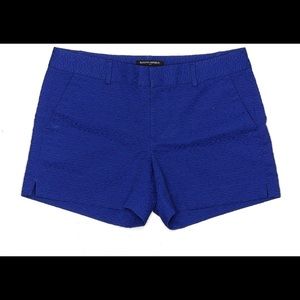Banana Republic blue textured shorts size 12